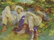 John Singer Sargent The Siesta Spain oil painting reproduction
